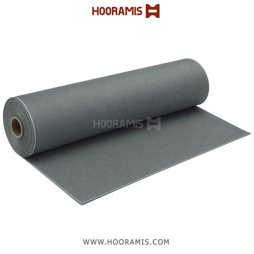 پارچه دو رو سیلیکون 500 گرم خاکستری با ضخامت 1 (Silicone double-sided 500*1 Gray) Silicone double-sided 500x1-1.jpg